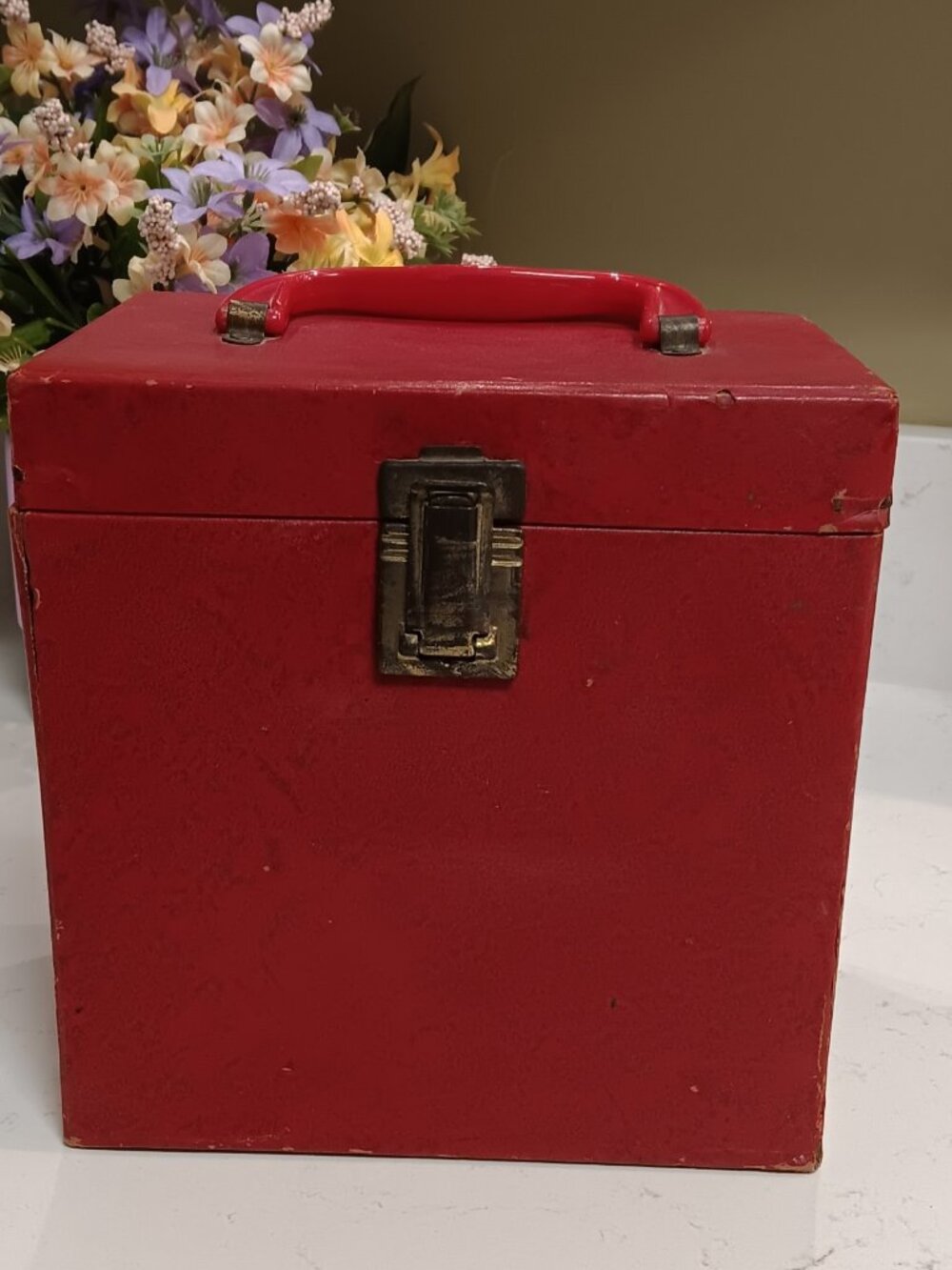 Vintage 1950/60's 45rpm Record Carry Case